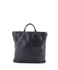 Pre-Owned Gucci Tall Morpheus Convertible Soft Tote Leather