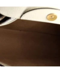 Pre-Owned Gucci Large Diana Nm Bamboo Handle Tote Printed Leather