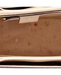 Pre-Owned Gucci Small Queen Margaret Top Handle Bag Colorblock Leather