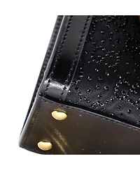 Pre-Owned Gucci Mini Diana Nm Bamboo Handle Tote Crystal Embellished Gg Canvas