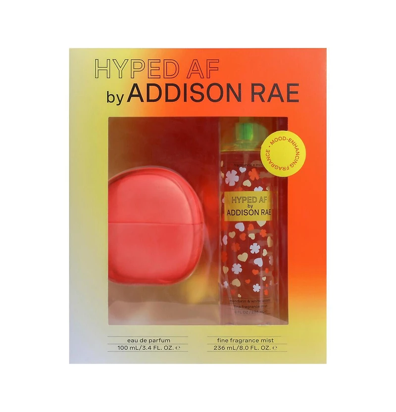 Addison Rae Fragrance Hyped Af, Perfume Gift Sets for Women, 2 Pc
