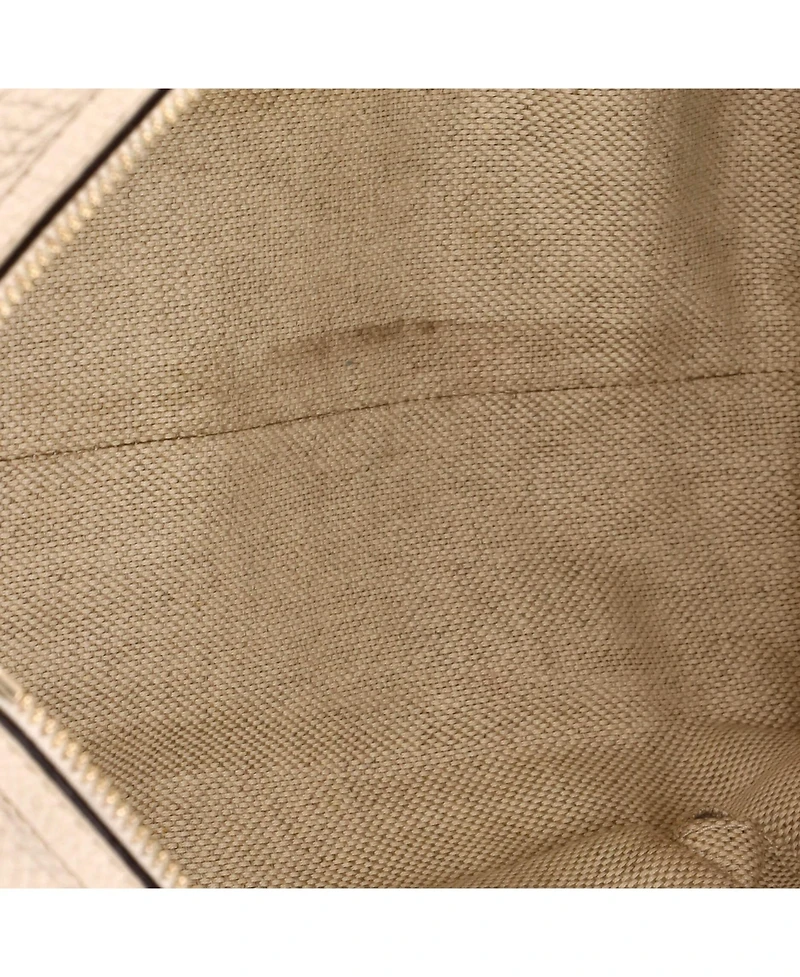 Pre-Owned Gucci Soho Convertible Soft Top Handle Bag Leather