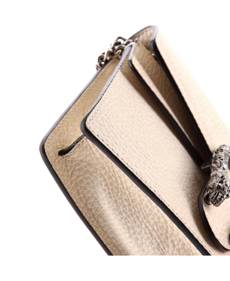 Pre-Owned Gucci Super Mini Dionysus Bag Leather
