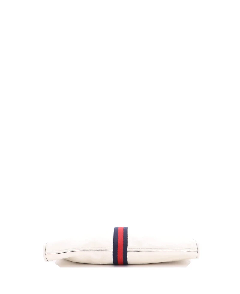 Pre-Owned Gucci Large Rajah Chain Tote Leather