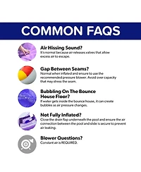 HeroKiddo T-Rex Adventure 20 Inflatable Obstacle Course – Dinosaur Theme, Commercial Grade Pvc Vinyl, Fun Backyard Challenge for kids