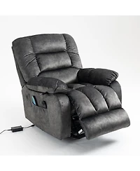 Boyel Living Velvet Power Lift Recliners with Heat & Massage, Lift Chair Relax Sofa Chair for Living Room