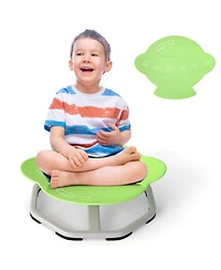 Sugift Kids Sensory Swivel Chair with 360 Degree Spinning Base