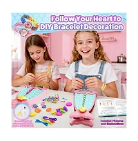 Bruce & Shark Bracelet Making Kit – Diy Craft Set for Kids, Creative Birthday Gift