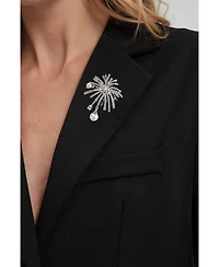 Classicharms Pave Firework Multi Way Brooch Pendant