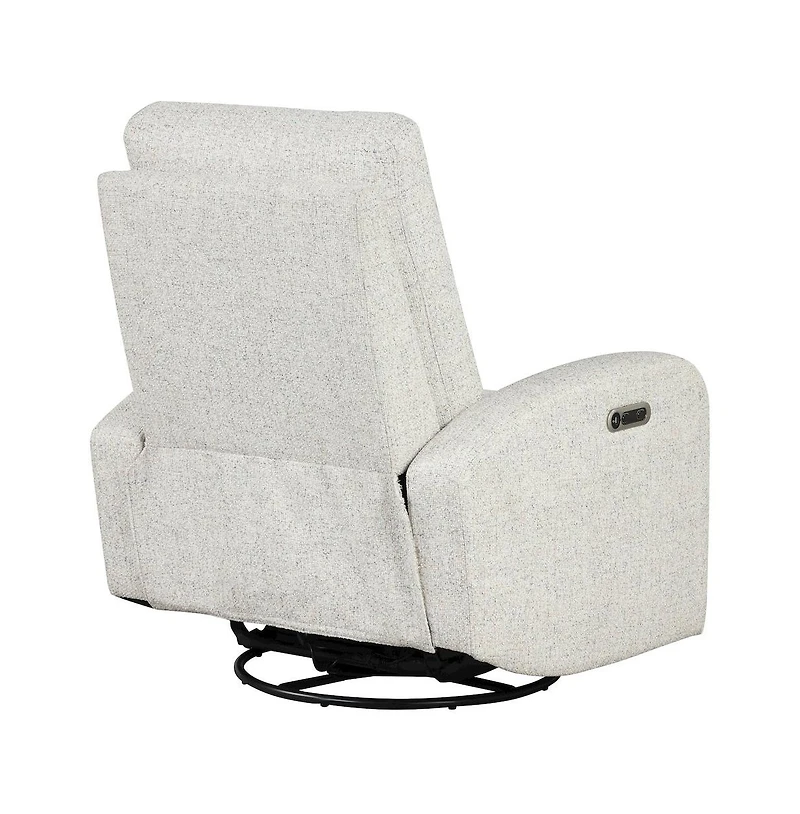 Parker Living Thriller - Natural Beauty Quartz Power Swivel Glider Recliner