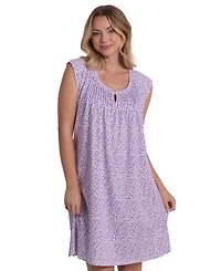Miss Elaine Women's Sleeveless Nightgown