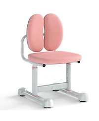 Sugift Kids Desk Chair with Double Back Support and Adjustable Height