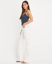 Good American Women's Mid-Rise Flared-Leg Jeans