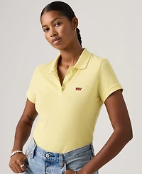 Levi's Women's Short-Sleeve Slim-Fit Polo Shirt
