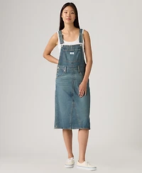 Levi's Women's Relaxed Fit Sleeveless Skirtall Dress