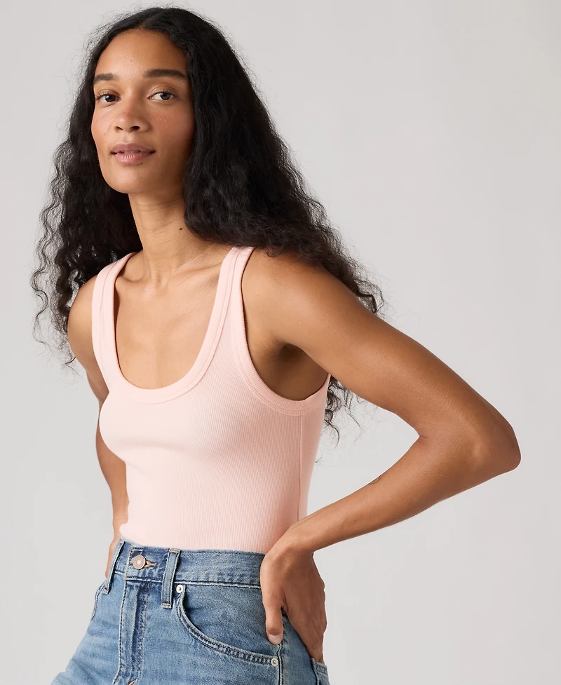 Levi's Women's Slim-Fit Crew Neck Tank Top
