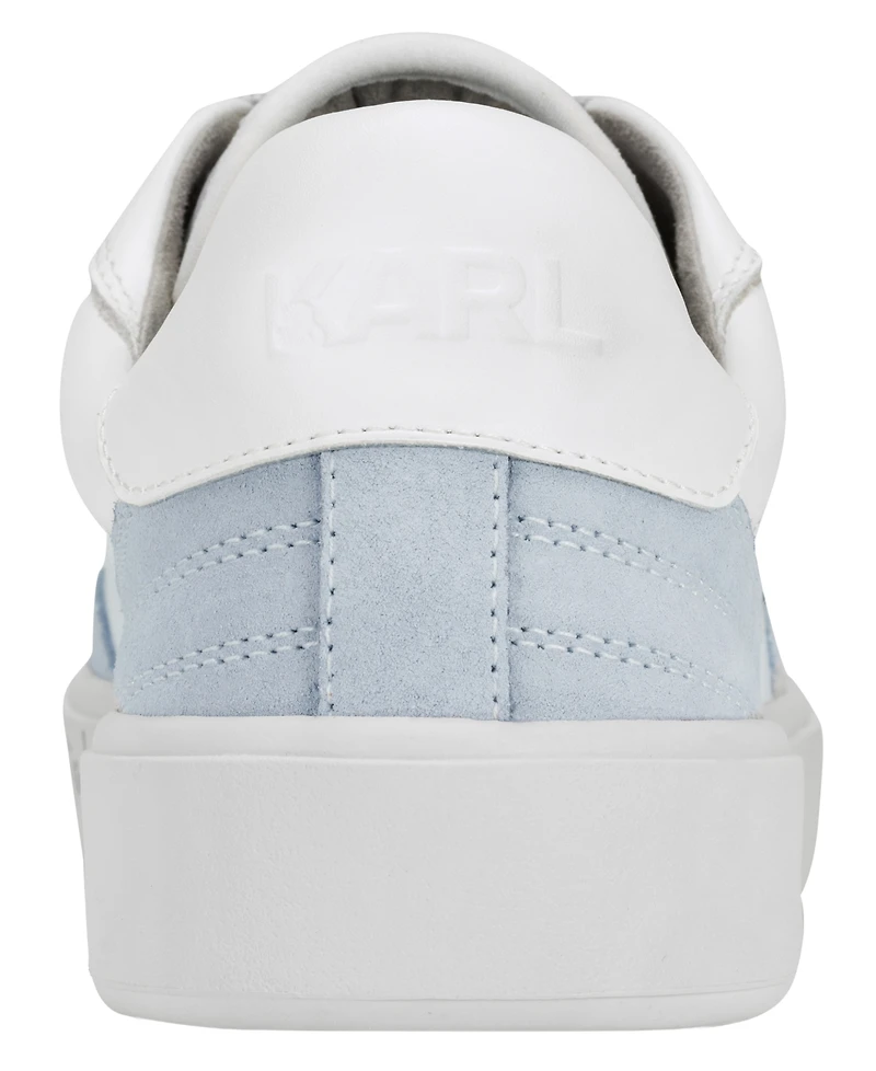 Karl Lagerfeld Men's Side Logo Lace-Up Sneakers