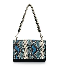 Velez Lili Two Foil Leather Crossbody Bag