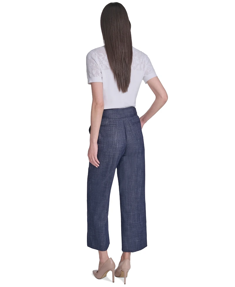 Tommy Hilfiger Women's Tabbed Waistband Pants