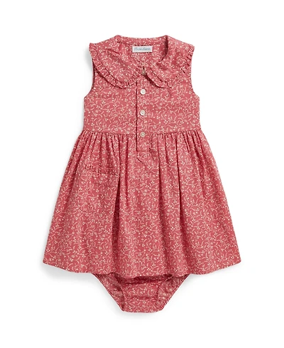Polo Ralph Lauren Baby Girls' Floral Shirtdress with Bloomer