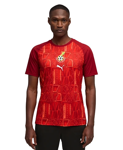 Puma Men's Regular and Big & Tall Ghana National Teams Prematch Warm-Up Jersey