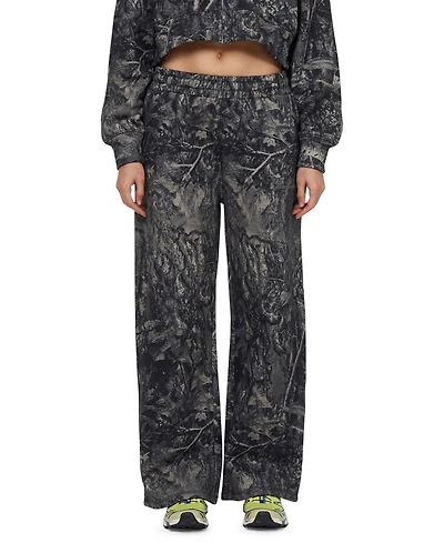Good For Nothing Women's Woodland Camo Baggy Jogger