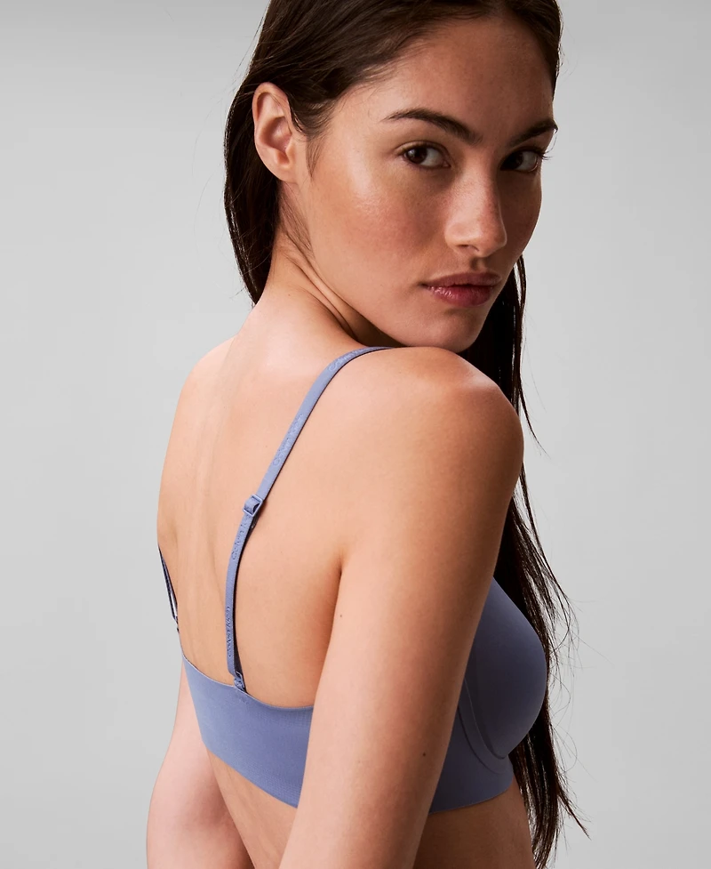 Calvin Klein Women's Invisibles Gel Wire Lightly Lined Bralette QF7142