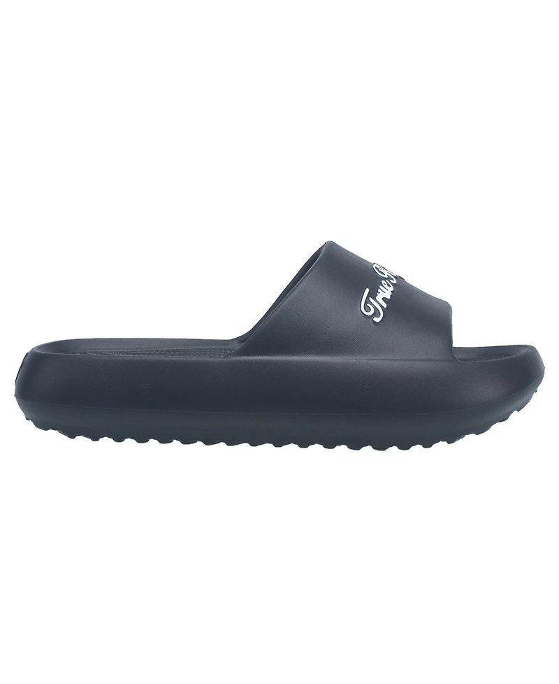 True Religion Women's Foxy Logo Slide