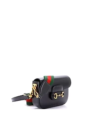Pre-Owned Gucci Mini Horsebit 1955 Shoulder Bag Leather