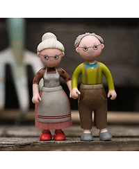 Haba Little Friends Grandpa Kurt - 4.5" Dollhouse Toy Figure