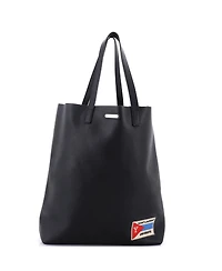 Pre-Owned Saint Laurent Large Bold Tote Leather with Applique