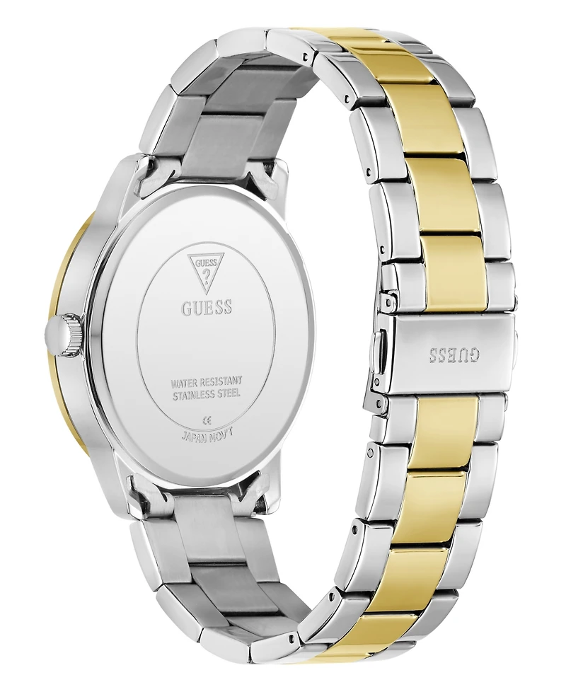 Guess Men's Two-Tone Analog Watch, 42mm
