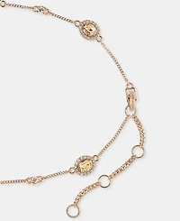 Givenchy Stone Station Collar Necklace, 16" + 3" extender