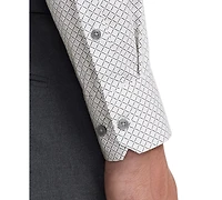 Ted Baker Men's Round Cuff Slim Fit Dress Shirt
