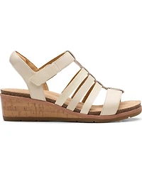 Clarks Women's Kacha Step Round Toe Sandals