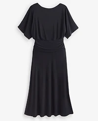 I.n.c. International Concepts Women's Elbow-Sleeve Knit Midi Dress, Macy's Exclusive