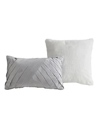 Vcny Home Nikka Jacquard Floral 5-Pc. Comforter Set