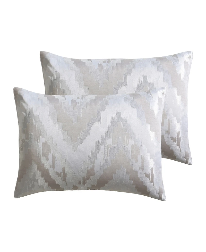 Vcny Home Lilliana Zigzag Jacquard 5-Pc. Comforter Set, Queen