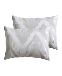 Vcny Home Lilliana Zigzag Jacquard 5-Pc. Comforter Set, Queen