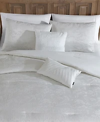 Vcny Home Nikka Jacquard Floral 5-Pc. Comforter Set