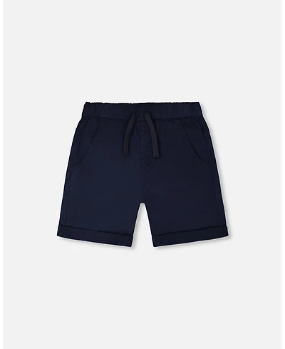 Deux par Deux Boy Stretch Twill Shorts - Child