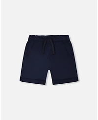 Deux par Deux Boy Stretch Twill Shorts - Child