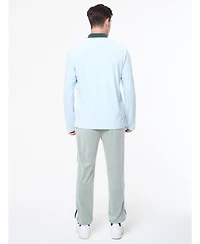 Sergio Tacchini Men's Banda Velour Polo Shirt