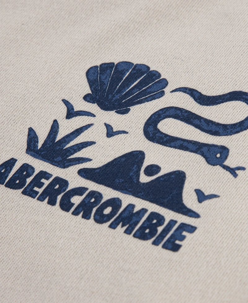 abercrombie kids Boys' Snake Hill Graphic T-Shirt