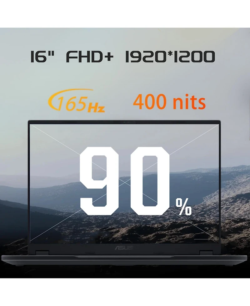 Asus Tuf F16 16" Traditional Laptop Intel Core i7 64GB Ram Nvidia GeForce Rtx 5050 2TB Ssd Storage Windows 11 Home 165Hz