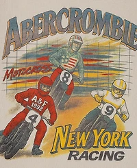 abercrombie kids Boys' Racing Graphic T-Shirt