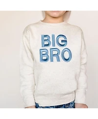 Sweet Wink Baby Boys Bro Embroidered Patch Sweatshirt