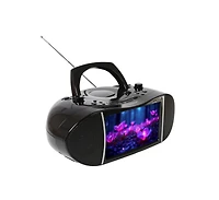 Emerson Edl-2901 Bluetooth Boombox Tv and Dvd Player with 9'' Lcd Screen and Radio