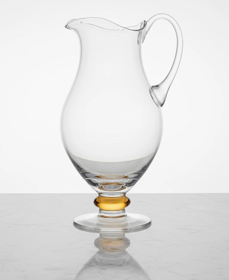 Classic Touch 50.72 oz. Glass Pitcher