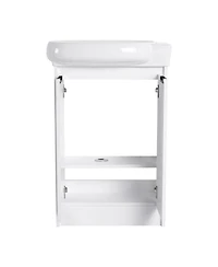 Busdays 23" Freestanding Bathroom Vanity with Sink, Soft Close Doors